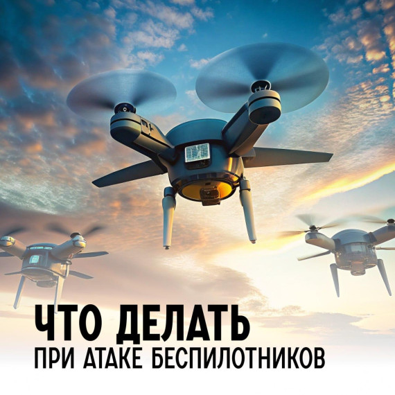 Правила поведения при атаке дронов.